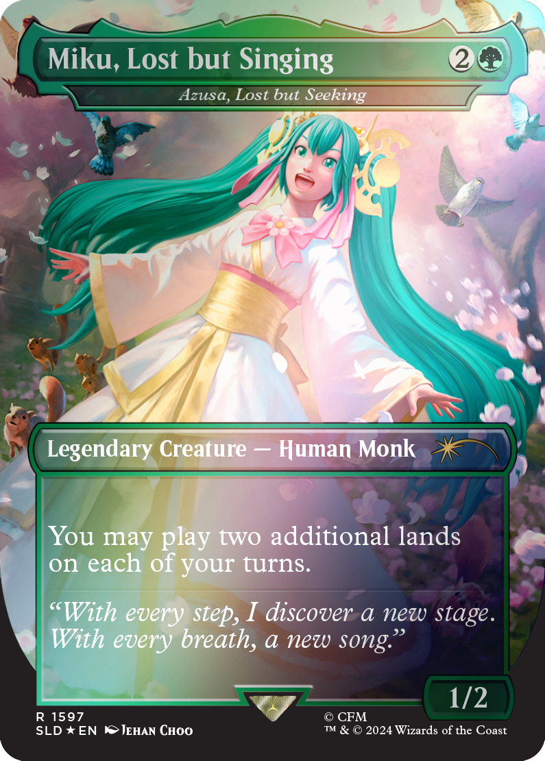 Secret Lair - Spring Superdrop 2024 - Secret Lair x Hatsune Miku: Sakura Superstar