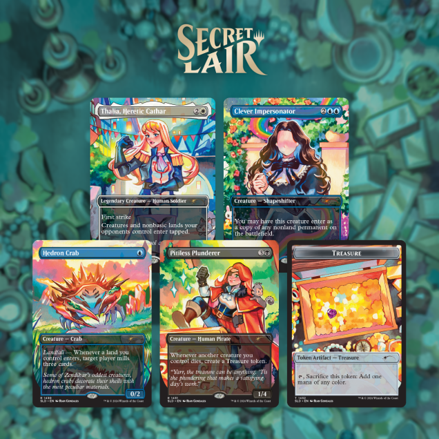 Secret Lair - Our Boss is on Vacation Superdrop - Pick ‘em & Stick ‘em