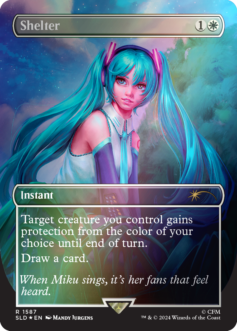 Secret Lair - Spring Superdrop 2024 - Secret Lair x Hatsune Miku: Sakura Superstar