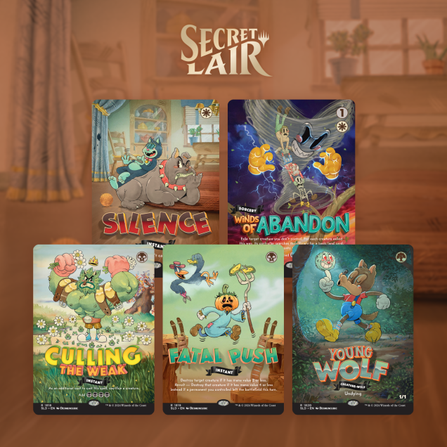 Secret Lair - Our Boss is on Vacation Superdrop - Twisted Toons