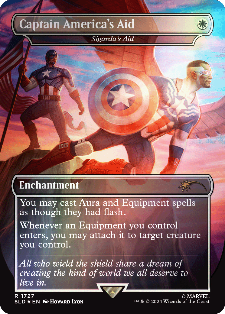 Secret Lair - Marvel Superdrop - Secret Lair x Marvel's Captain America [EN]
