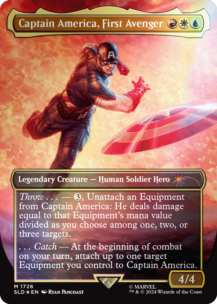 Secret Lair - Marvel Superdrop - Secret Lair x Marvel's Captain America [EN]