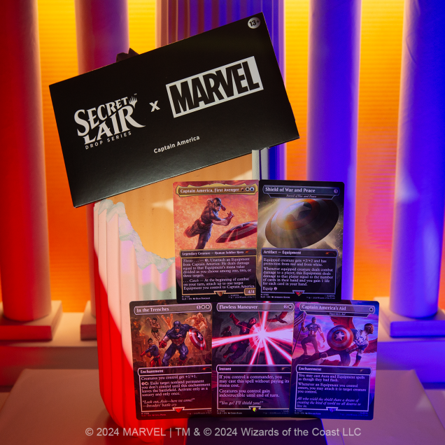 Secret Lair - Marvel Superdrop - Secret Lair x Marvel's Captain America [EN]