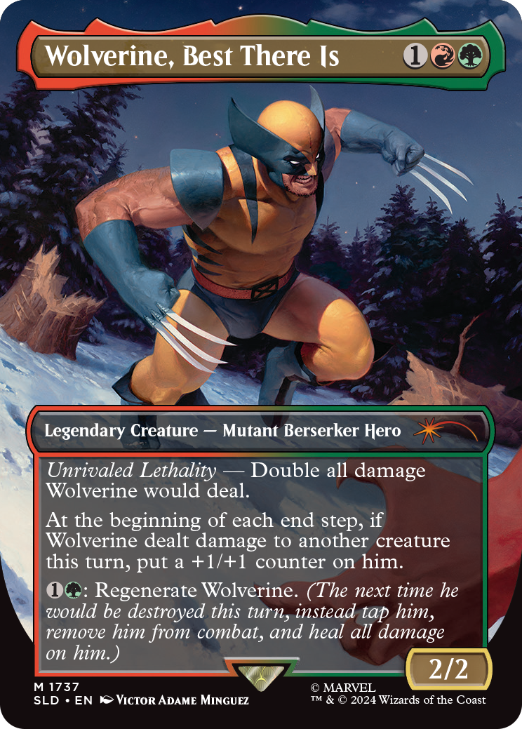Secret Lair - Marvel Superdrop - Secret Lair x Marvel's Wolverine [EN]