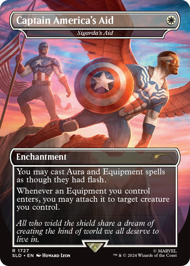 Secret Lair - Marvel Superdrop - Secret Lair x Marvel's Captain America [EN]