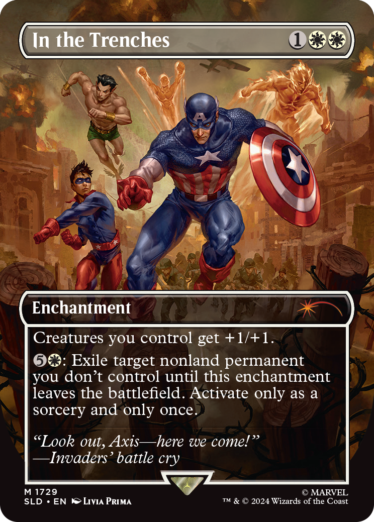 Secret Lair - Marvel Superdrop - Secret Lair x Marvel's Captain America [EN]