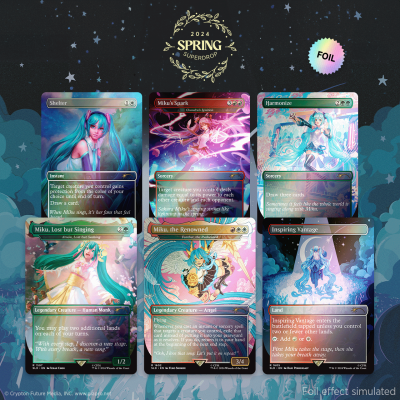 Secret Lair - Spring Superdrop 2024 - Secret Lair x Hatsune Miku: Sakura Superstar