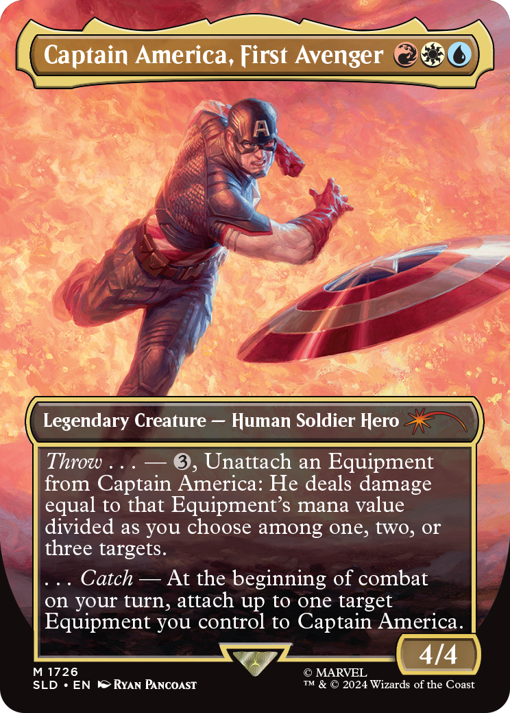 Secret Lair - Marvel Superdrop - Secret Lair x Marvel's Captain America [EN]