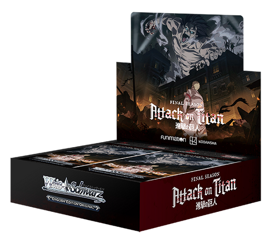 Weiss Schwarz - Attack On Titan: Final Season - Booster Display (EN)