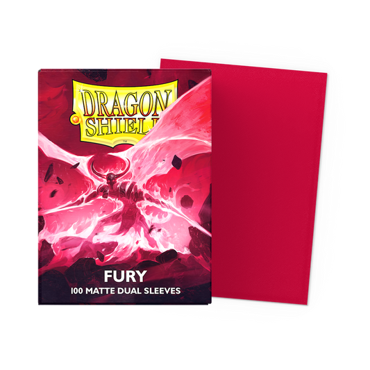 Dragon Shield Matte Dual Sleeves - Fury - Standard Size (100)