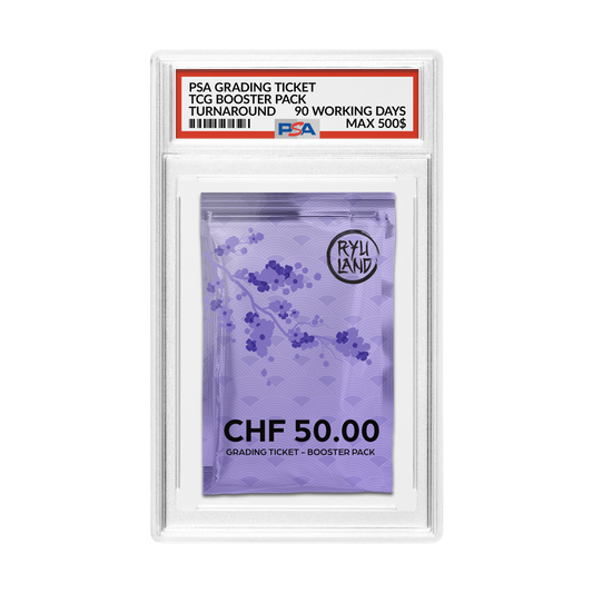 PSA Grading Ticket - Booster