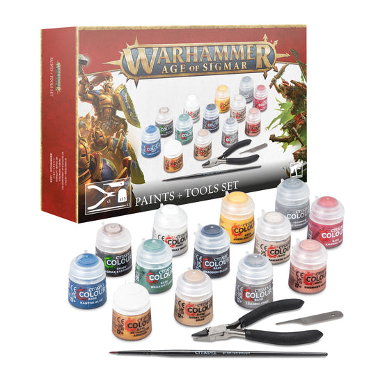 Warhammer: Age of Sigmar - Paints + Tools Set [EN]