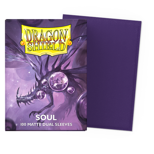 Dragon Shield Matte Dual Sleeves - Soul - Standard Size (100)