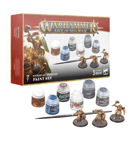 Warhammer: Age of Sigmar - Stormcast Eternals - Paint Set [EN]