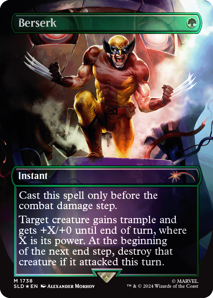 Secret Lair - Marvel Superdrop - Secret Lair x Marvel's Wolverine [EN]