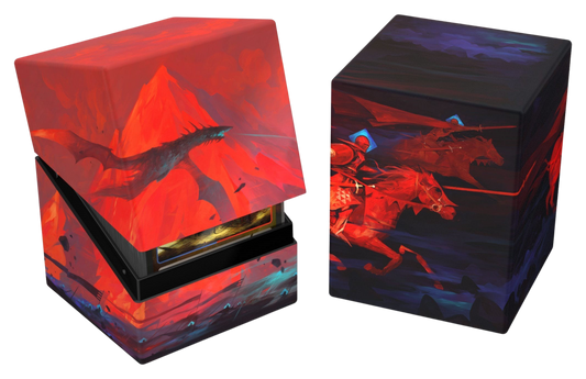 Ultimate Guard - Boulder 100+ 2024 Exclusive Duo-Pack Deck Case - Dominik Mayer: Crowned With Fire